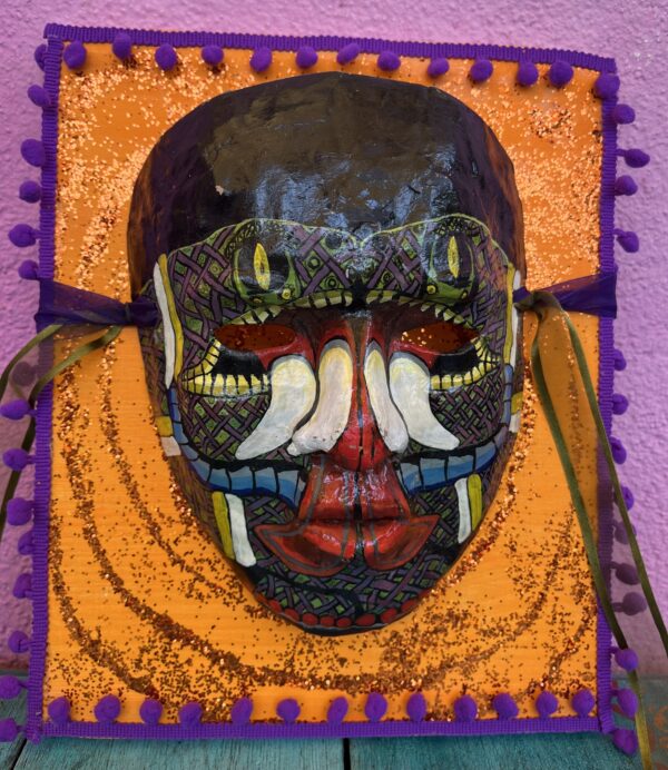 Masque Mexicain - Création Unique - COATLICUE -