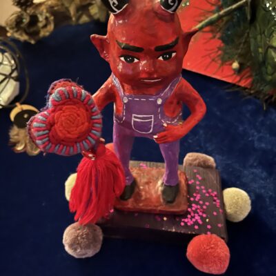 Diablito Judas - Papier mâché - artisanal - 100 % mexicano