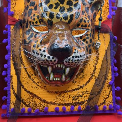 Masque Mexicain - Création Unique - OCELOTE (Jaguar)