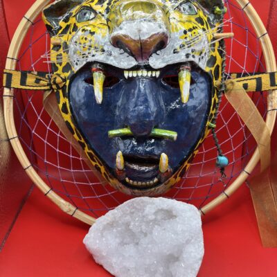 Masque Mexicain - Création Unique - "Guerrero Jaguar"