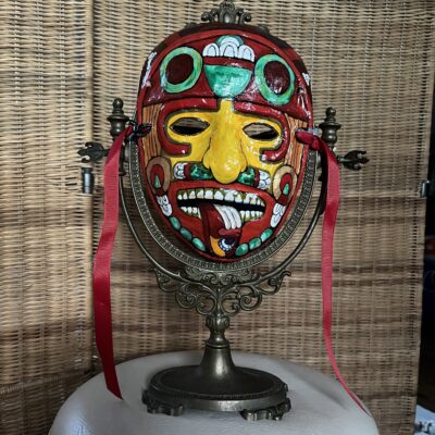 Masque Mexicain - Création Unique - "Tonatiuh - Sol Dios azteca"